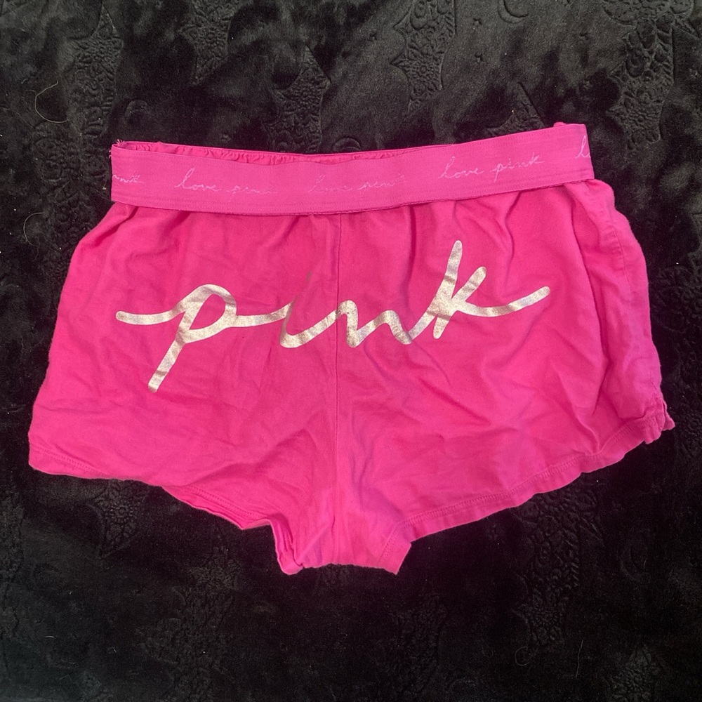 Pink vs sleep shorts